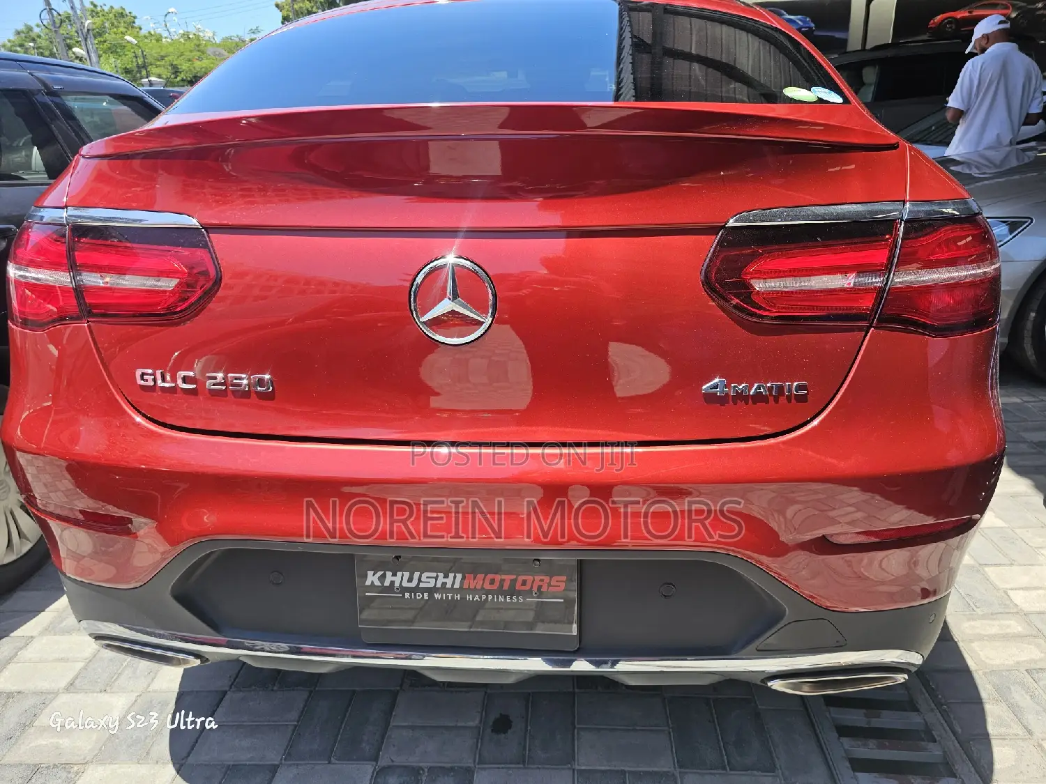 Mercedes-Benz GLC-Class 2017 Red