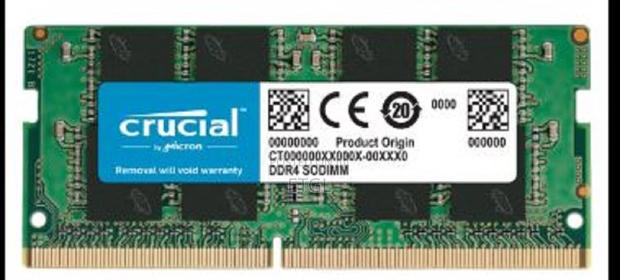 Crucial Laptop RAM DDR4 16GB 3200