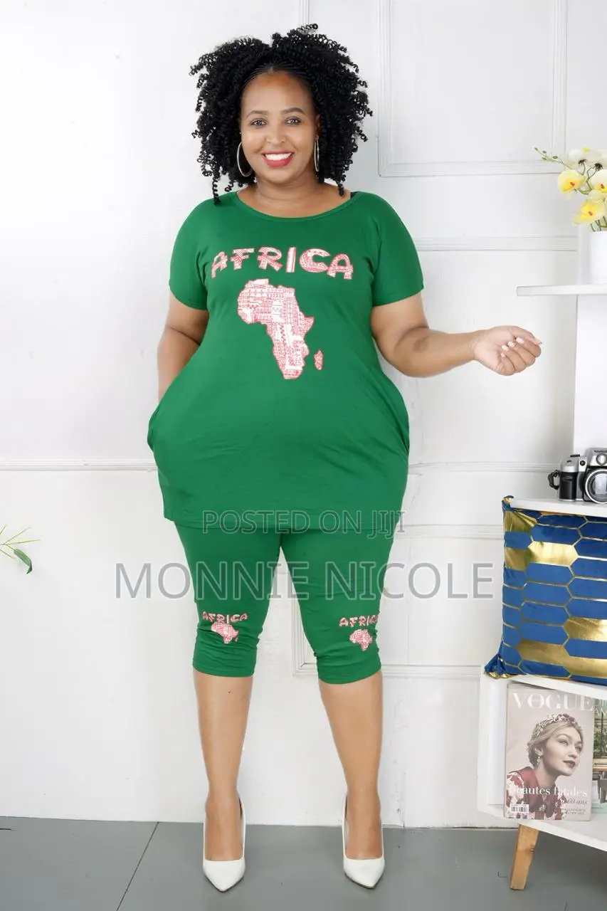 African Wear Two Piece Set/Free Size