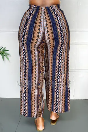African Print Pallazo Pants /Skirt Wrapper