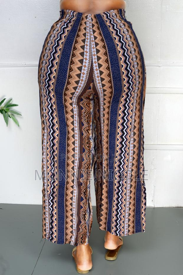 African Print Pallazo Pants /Skirt Wrapper - thumbnail 2