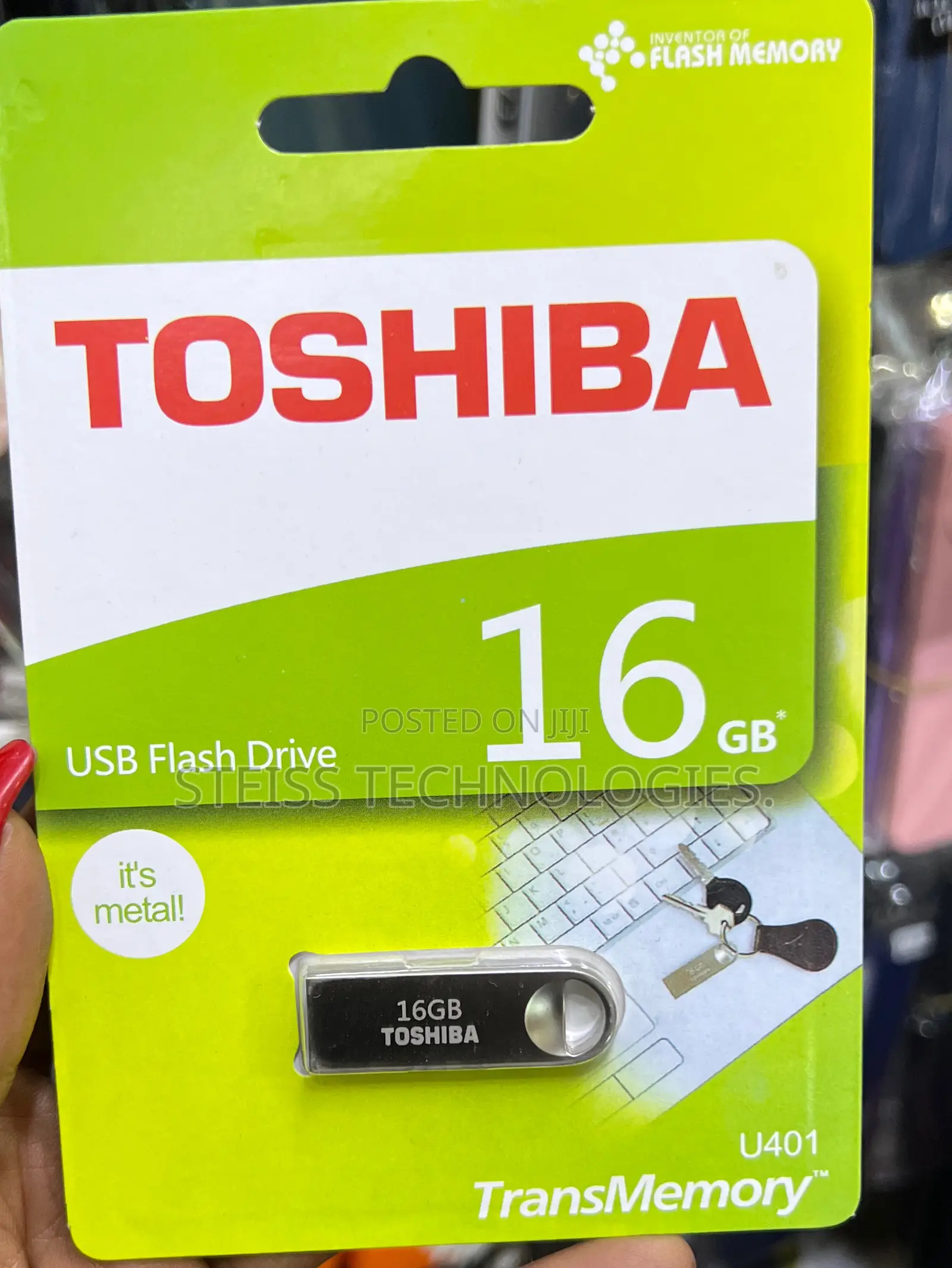 16gb-Toshiba Flashdisks.