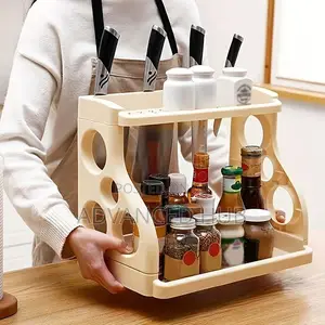 Double_layered Counter Top Spice /Storage Rack