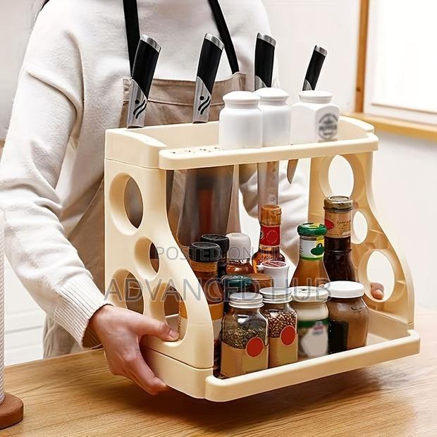 Double_layered Counter Top Spice /Storage Rack - thumbnail 3