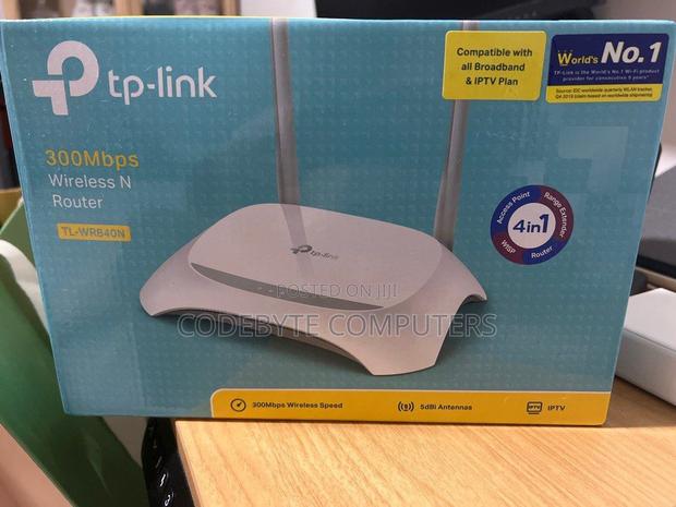 Tp-Link TL-WR840N 300mbps Wireless N Router - main view