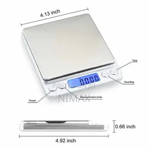 Jewelry Pocket Scale 500gms X 0.01gms