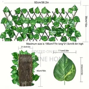 Expandable Green Fence