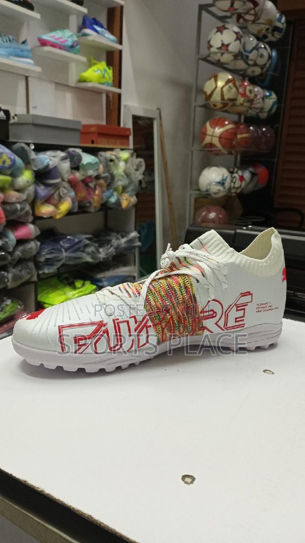 Puma Future Z Football White Trainers - thumbnail 2