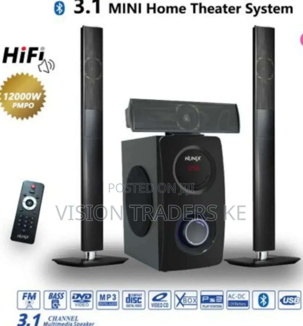 Nunix 3.1CH NU- M7 Home Theater Speaker System√.