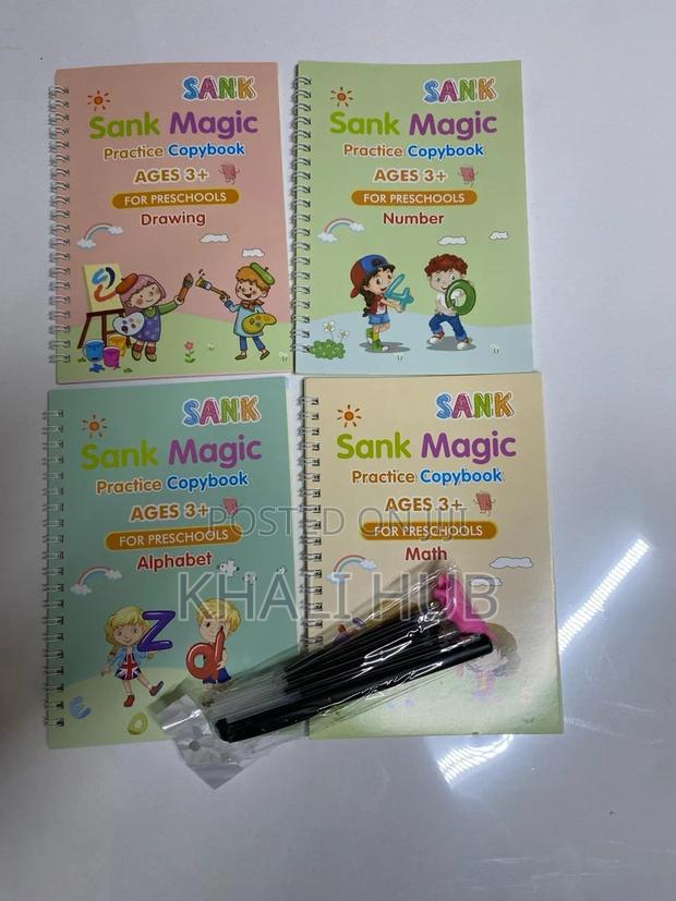 Magic Book Magic Book Sank Magic Book Alphabet, Maths, Draw