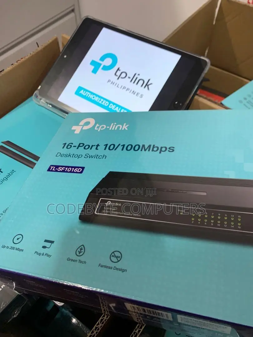 Tp-Link TL-SF1016D 16-Port 10/100 Mb/S Unmanaged Switch