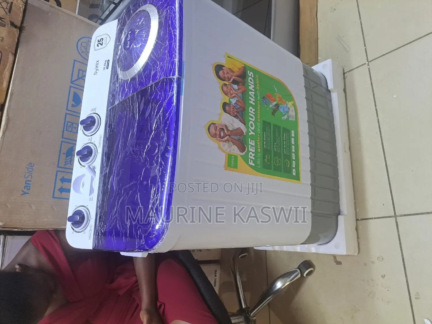Syinix 10kg Top Load