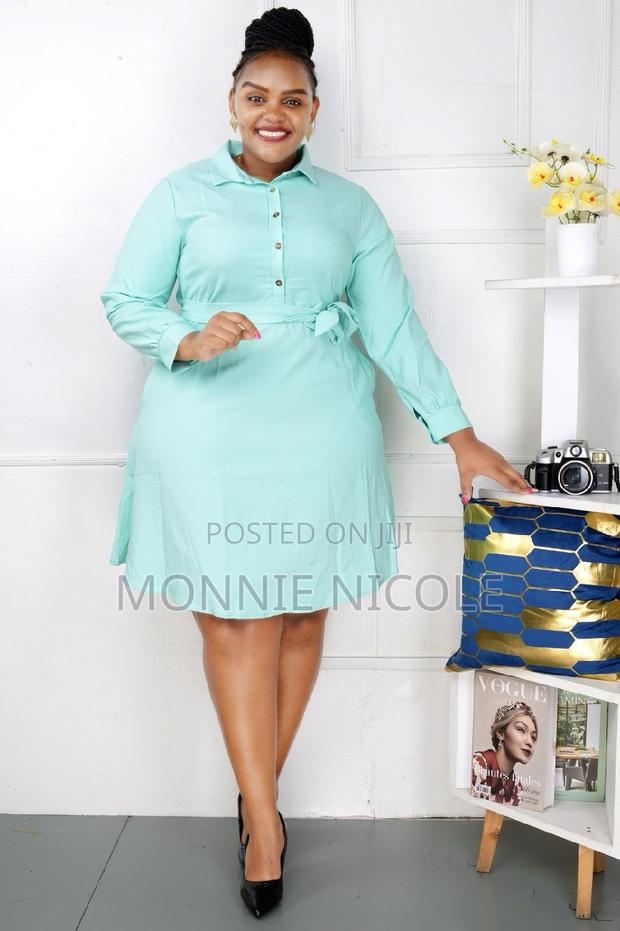 Stylish Black Shirt Dress - thumbnail 3