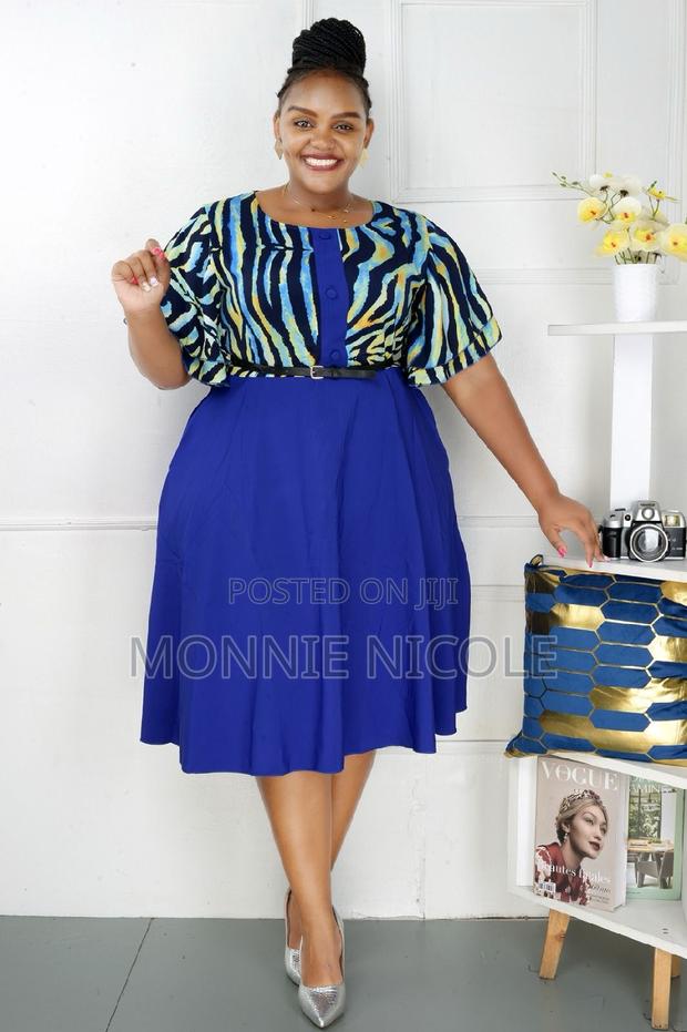 Classy Women Dresses/Skater Plus Size Dress - main view