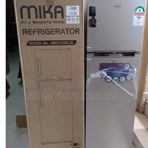 Silver Mika 168 Litres Double Door Fridge MRDCD95LSL