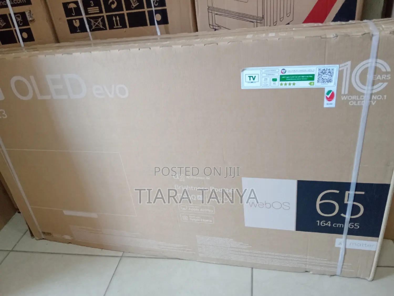 LG 65" Oled TV Oled65c36la - , Webos, Smart Ai Thinq