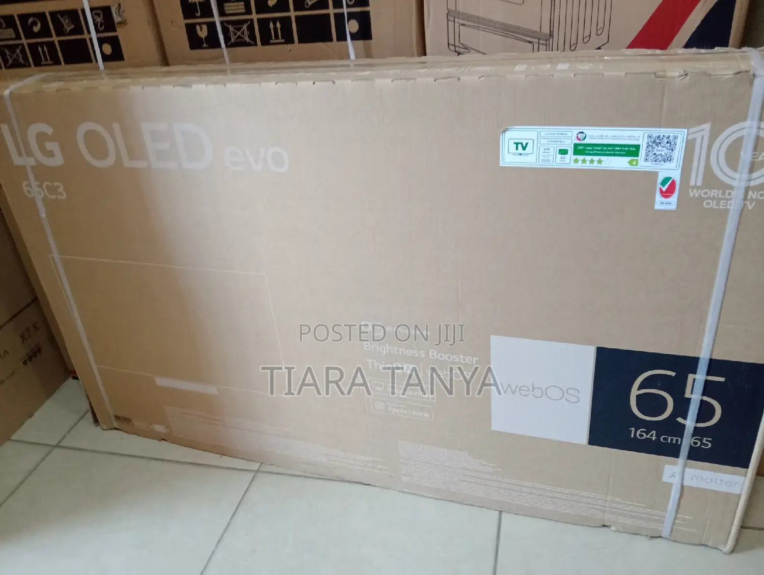 LG 65" Oled TV Oled65c36la - , Webos, Smart Ai Thinq