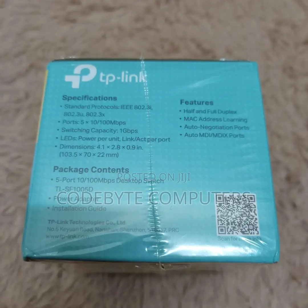 Tp-Link 5port 10/100mbps DESKTOP SWITCH