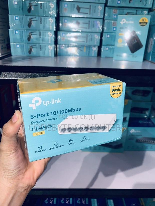 Tp-Link LS1008 8-Port 10/100mbps Desktop Switch - main view