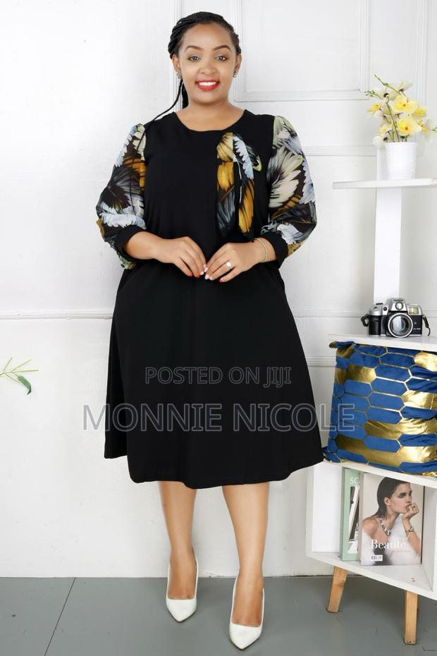 Black Shift Dress/Plus Size Dress/Maternity/Mother's
