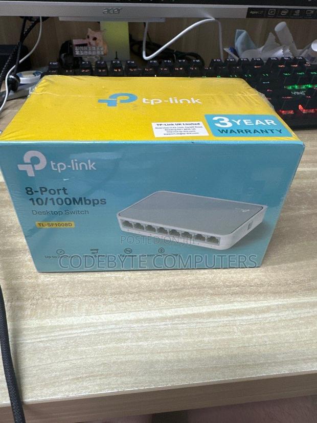 Tp-link 8-port 10/100mbps Desktop Switch - Tl-tl-sf1008d
