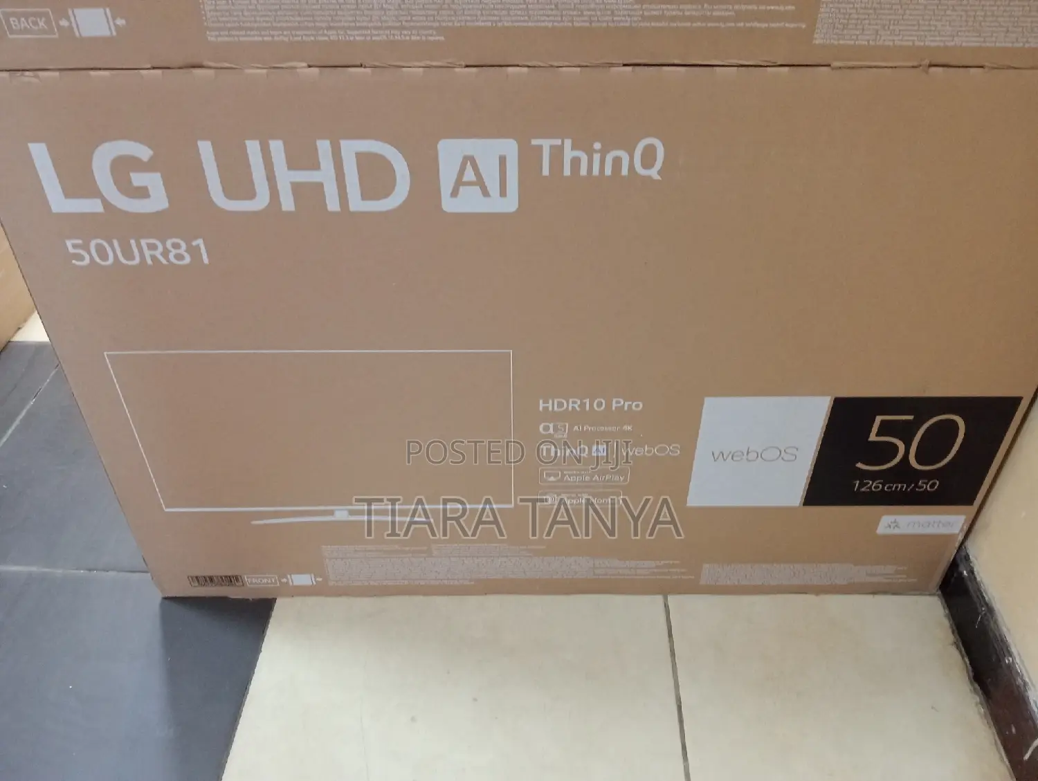 50" LG Ur801cd Smart Uhd LED TV