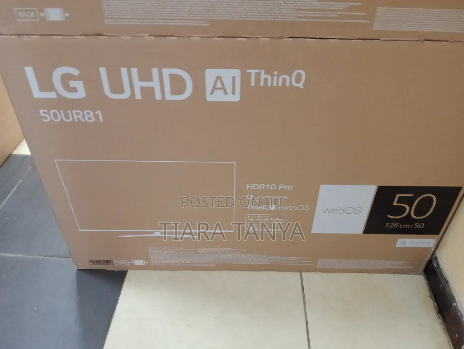 50" LG Ur801cd Smart Uhd LED TV