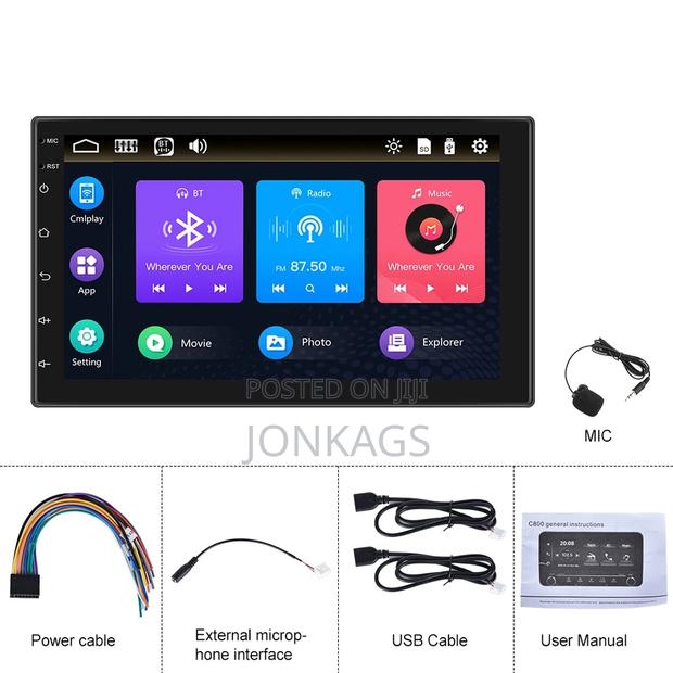 Car Stereo 7 Inches With Apple Carplay/Android Auto - thumbnail 11