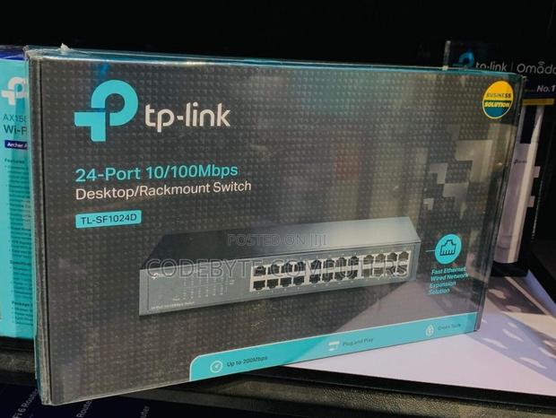 TP TL-SF1024D | 24-Port 10/100mbps Desktop/Rackmount Switch