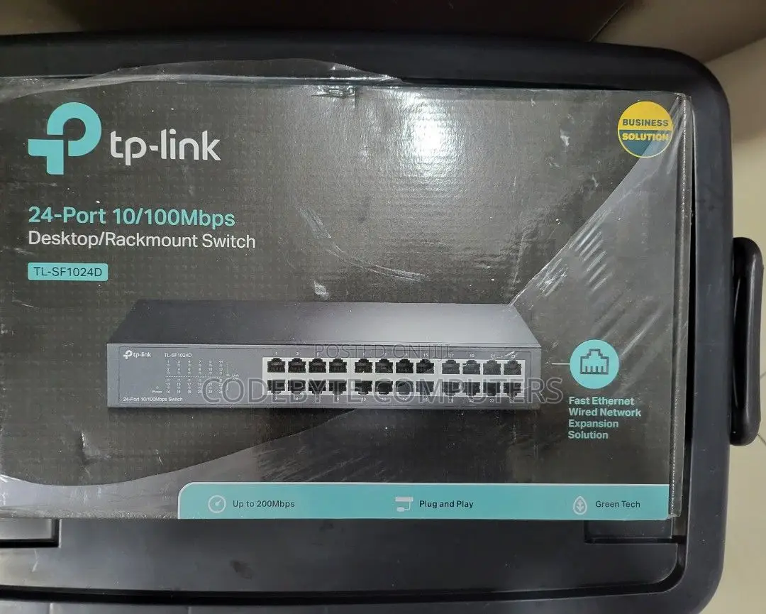Tp-Link TL-SF1024D 24-Port Desktop Switch(10/100mbps)