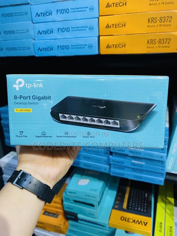 Tp-Link Tl-Sg1008d 8-Port Desktop Switch - main view