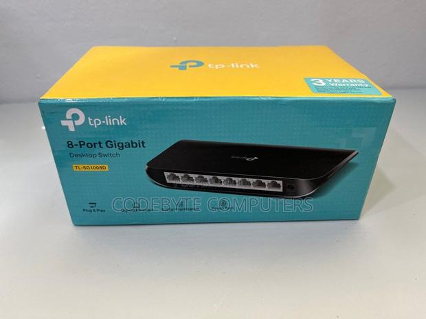Tp-Link TL-SG1008D 8-Port Unmanaged Gigabit Desktop Switch - main view