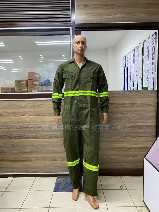 Reflective Pocketed Coveralls - main view
