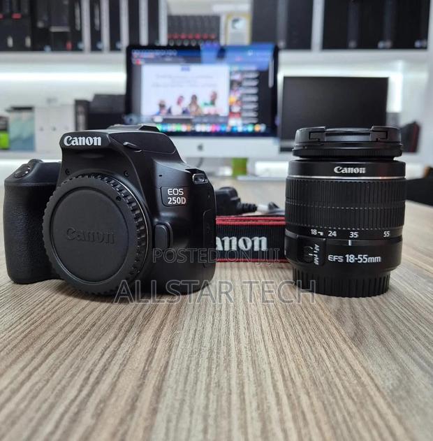Canon EOS 250D With 18-55 Mm Lens - thumbnail 2