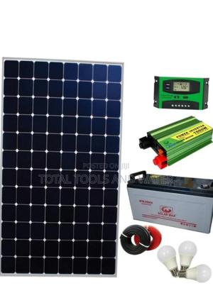 Solar Panel 250 Watts + Battery + Invertor + Controllers - thumbnail 2