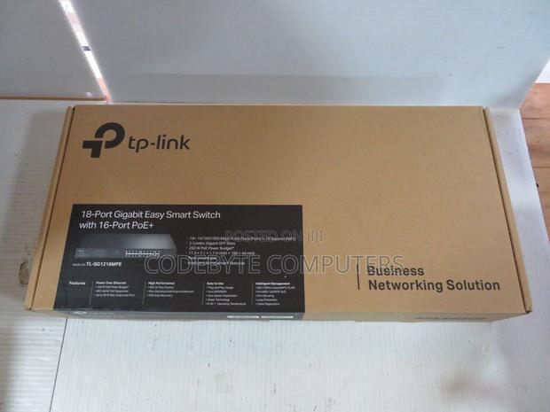Tp-link Tl-sg1218mpe Switch 18 Port Gigabit Easy Smart Switch - thumbnail 2