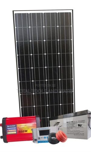 MONOCRYSTALINE SOLAR Panel 300W + Solar Controller+Battery - thumbnail 2