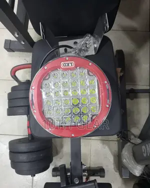 9 Inch LED Flood Lights Red Right/Left PCS