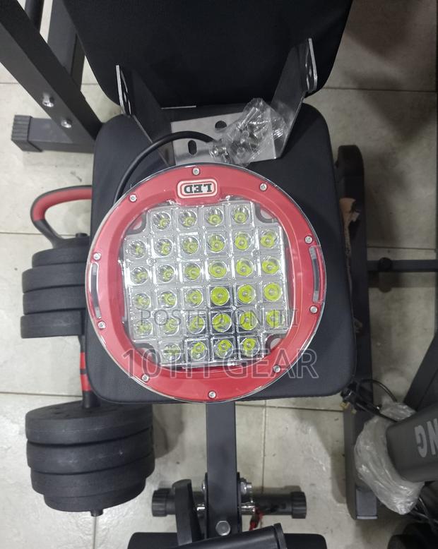 9 Inch LED Flood Lights Red Right/Left PCS