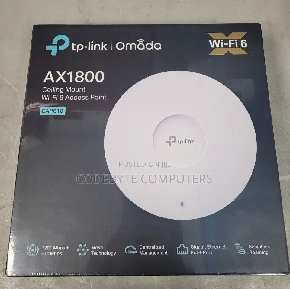 Tp-link Eap610 Ax1800 Ceiling Mount Wi-fi 6 Access Point