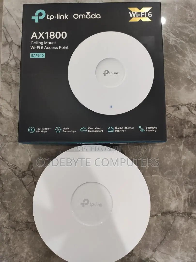 Tp-link Eap610 | Ax1800 Ceiling Mount Wifi 6 Access Point