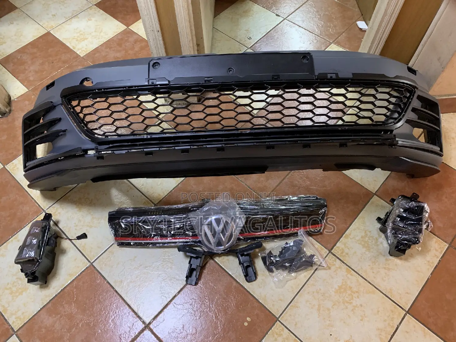 Volkswagen Golf Mk7 Gt1 Bumper