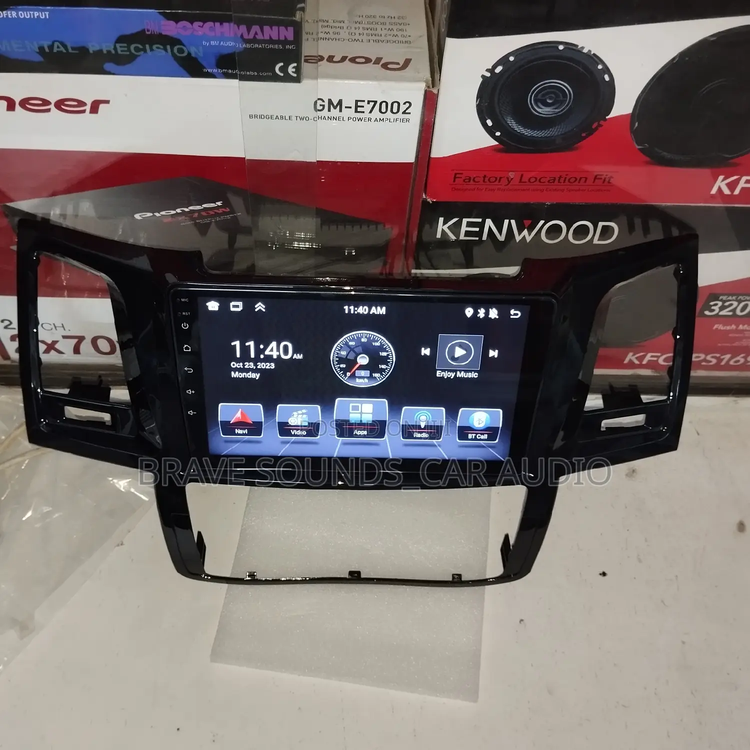 Toyota Hilux Android Frame