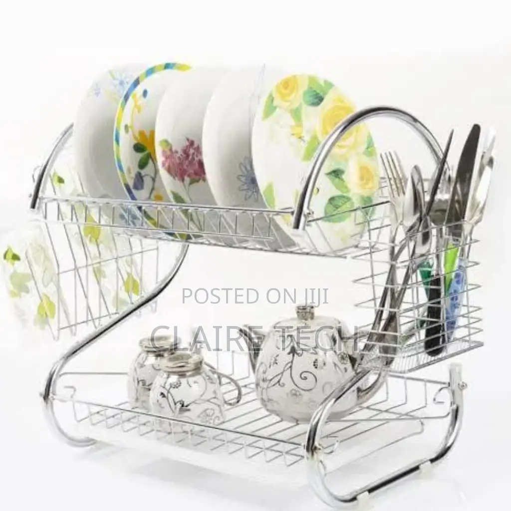 Stainless Steel 2 Layer Dish Rack