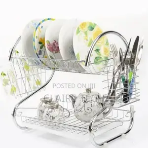 Stainless Steel 2 Layer Dish Rack