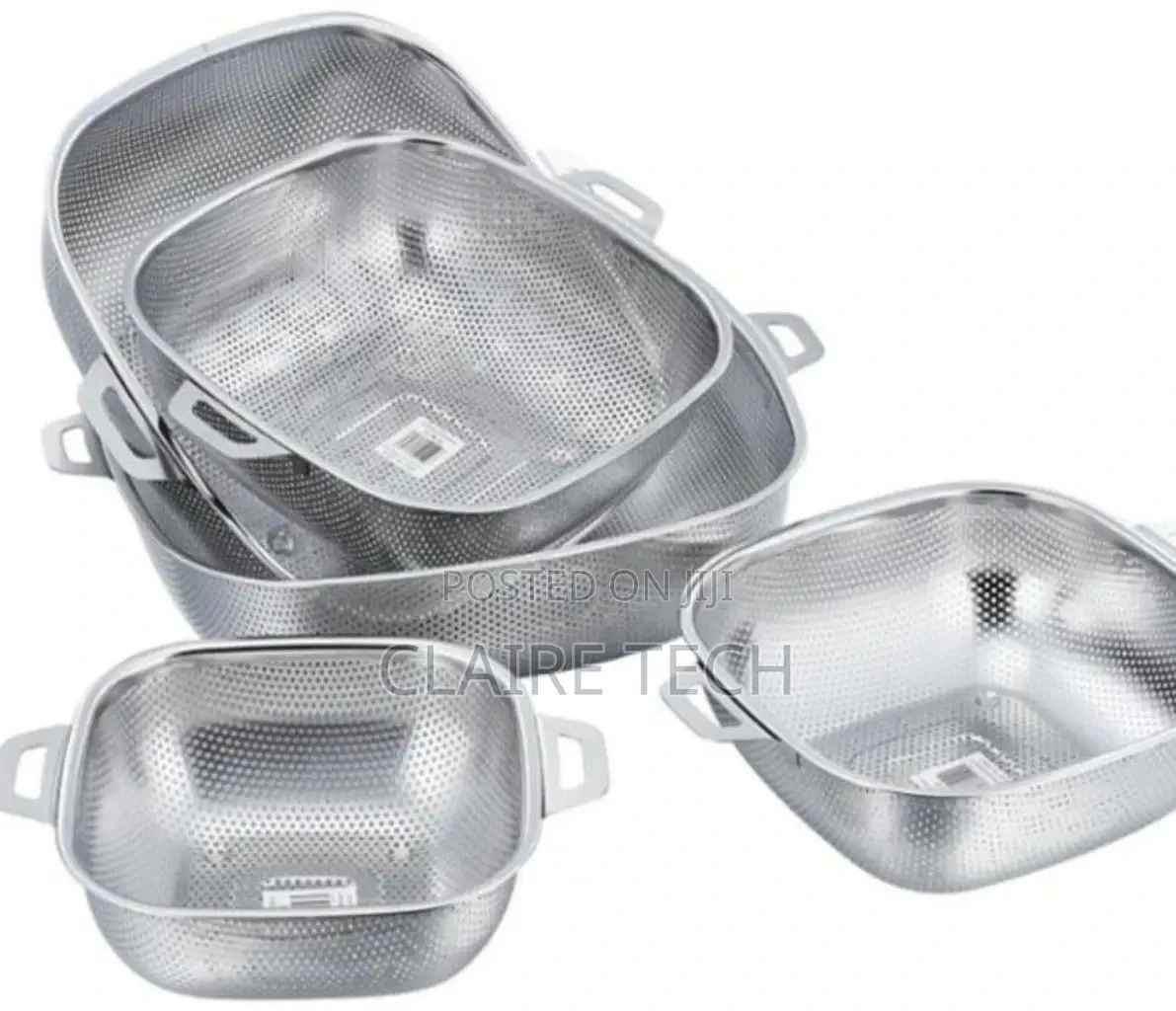 Stainless Steel 28 Cm Square Strainer 