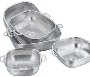 Stainless Steel 28 Cm Square Strainer 