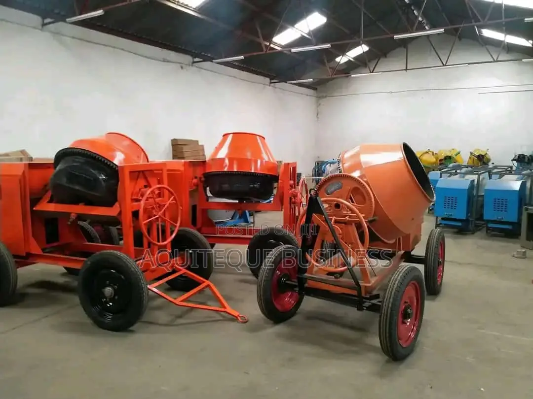 Concrete Mixers. Heavy Duty 500L