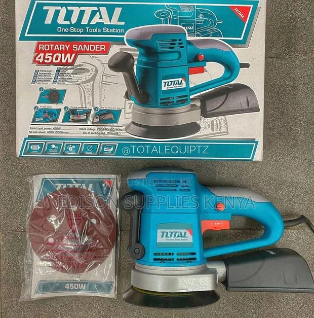 Rotary Sander Total Rotary Sander 450 Watts Orbital Sanders