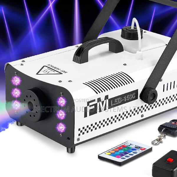 Fog Machine 1500 Watt With 6 LED Lights - thumbnail 2